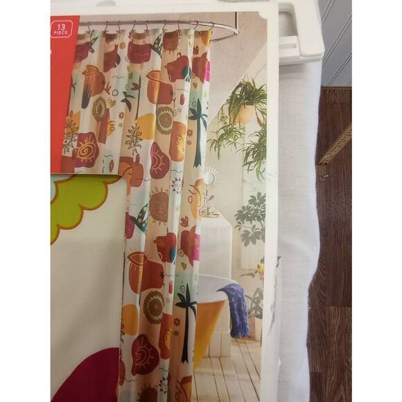 NWT Opal House shower curtain , curtain only no hooks 72in x72in. - Picture 2 of 5